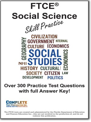 cover image of FTCE Social Science Skill Practice